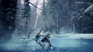تریلر گیم‌پلی بسته‌ی الحاقی جدید Monster Hunter World با عنوان Iceborne
