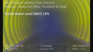 ویدئومتری شبکه فاضلاب