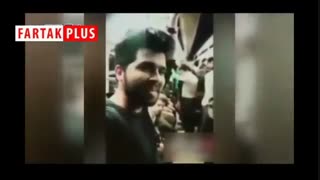 خواندن «ربنا» به سبک شجریان توسط یک جوان در مترو