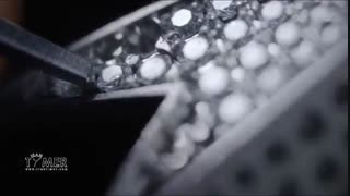 نحوه تولید ساعت تمام برلیان - آدمارس پیگت