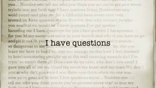 (Camila Cabello - I Have Questions (Official Lyic Video