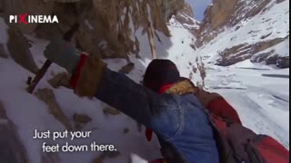 مستند سیاره انسان‌ ها ، شرکت در مدرسه با عبور از کیلومترها یخ !