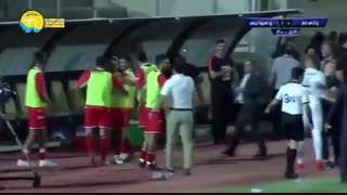 گل اول پرسپولیس به پارس جنوبی جم توسط ماریو بودیمیر
