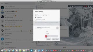 اموزش نصب پروکسی روی تلگرام