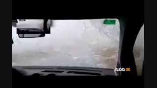 تگرگ شدید در امریکا