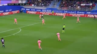 خلاصه دیدار ایبار 2_2 بارسلونا (هفتۀ سی‌وهشتم لالیگا اسپانیا)