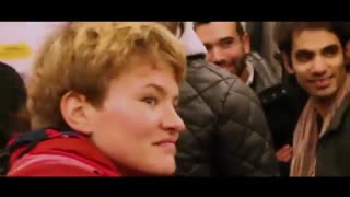 یه اتفاق جالب در متروی پاریس، وقتی همه خوابالود سر کار میروند !!!