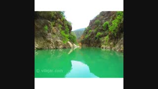 تنگه و آبشار دم اسب قلات