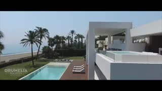 Modern villa in Marbella  beach