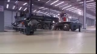 ویدیوی نحوه انجام حرفه ای کفپوش بتن صنعتی