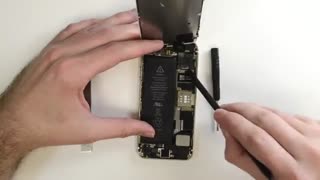 آموزش تعویض دوربین پشت آیفون 5S - تعمیرات 118