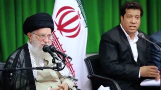 شعرخوانی امیری اسفندقه در محضر رهبر انقلاب