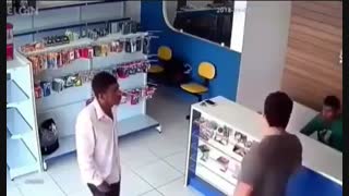 مرگ سارق قبل از سرقت