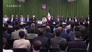 سخنان رهبری درباره زبان فارسی و شعر در جمع شاعران