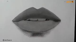 آموزش طراحی لب رئال | مرحله به مرحله طراحی لب هایپر رئال حرفه ای