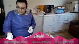 درمان زخم در کلینیک زخم پلاس