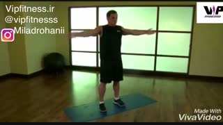 کشش سینه دست باز