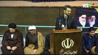 وزیر ارتباطات در حسینیه جماران