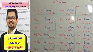 آمادگی جهت آزمون TEF و TCF زبان فرانسه-100% تضمینی