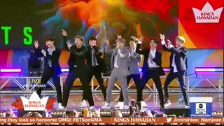 اجرای Boy With Luv از BTS در GMA