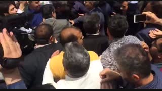 حضور دکتر احمدی نژاد در راهپیمایی روز قدس و استقبال مردم