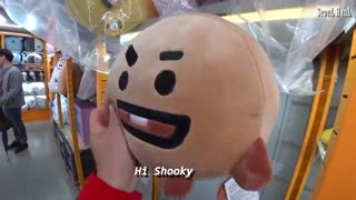 بیاید بریم چندتا عروسک BT21 بخریم !! پیشنهاد میشه به شدت !! با کیفیت بالا HD1080