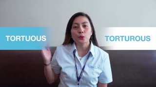 آموزش نکات انگلیسی - کلمات مشابه - قسمت بیست و دوم:"Tortuous" و"Torturous"