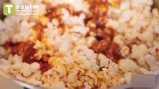 پاپ کورن با انواع سس | فیلم آشپزی