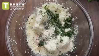 خوراک گل کلم و پنیر | فیلم آشپزی
