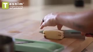 سیب زمینی مکعبی با سس | فیم آشپزی