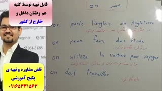 سریعترین روش آموزش مکالمه ی فرانسه -لغات فرانسه و گرامر فرانسه