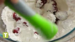 مافین تمشک | فیلم آشپزی