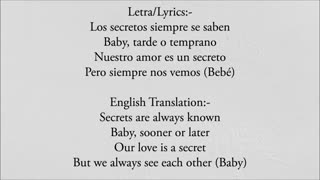 Anuel AA, Karol G - Secreto (Letra/Lyrics + English Translation)