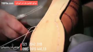 دوخت کفش های لوکس چرم واسه آقایون شیک پوش