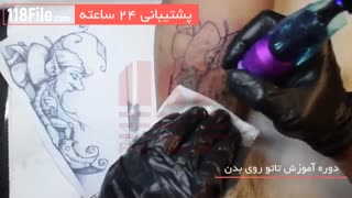 خالکوبی و تاتو شخصیت های جادویی روی بدن