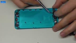 آموزش تعویض بدنه کامل آیفون 5 اس