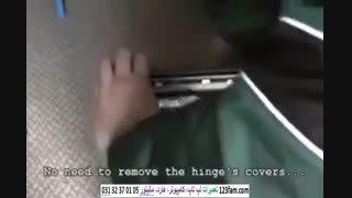 آموزش تعویض پنل ال سی دی لپ تاپ