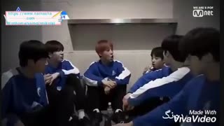 اینم قضیه پدر و پسر شدن اینا Produce X 101