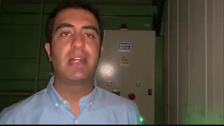 تابلو برق دستگاه میکسر در خط تولید نخ اکریلیک