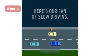 ​چرا نباید در لاین سرعت آهسته رانندگی کرد؟