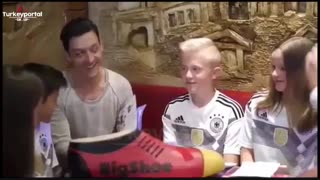 مراسم ازدواج مسعود اوزیل با دختر شایسه ترکیه