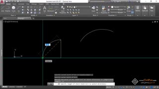 آموزش اتوکد - دوره جامع - قسمت 19 - دستور Arc