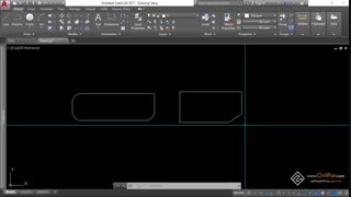 آموزش اتوکد - دوره جامع - قسمت 33 - Fillet & Chamfer