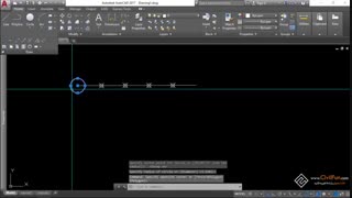 آموزش اتوکد - دوره جامع - قسمت 36 - measure - divide - xline