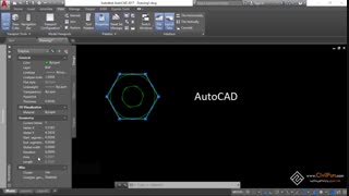 آموزش اتوکد - دوره جامع - قسمت 37 - کار با پنجره شناور Properties