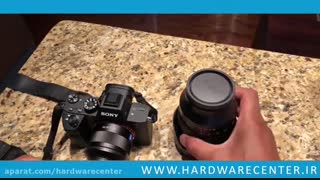 آموزش تعویض لنز دوربین های سونی