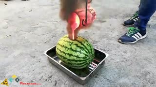 ذوب کردن هندونه | حتما ببینید