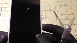 آموزش تعویض گلس ال سی دی آیفون 6 پلاس