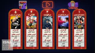 پنج فیلم پرفروش هفته