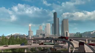 بازی American Truck Simulator Washington برای کامپیوتر